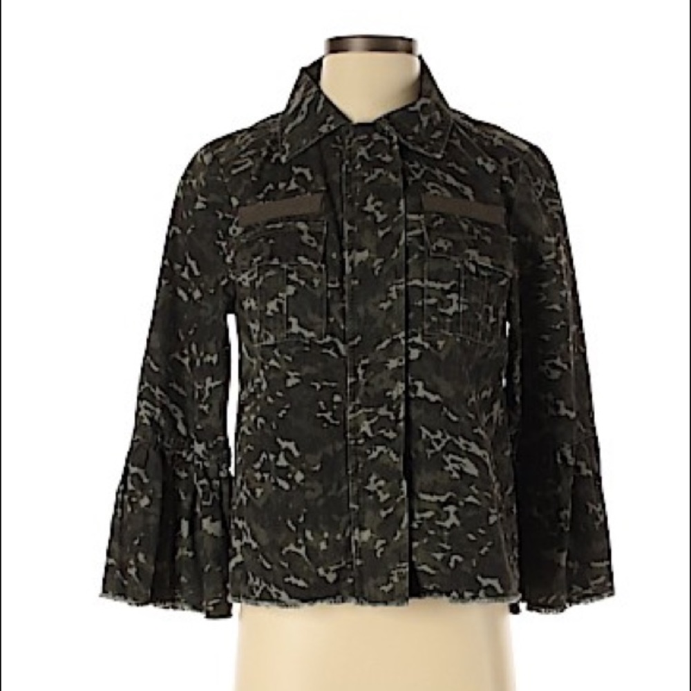 Camo Denim Jacket